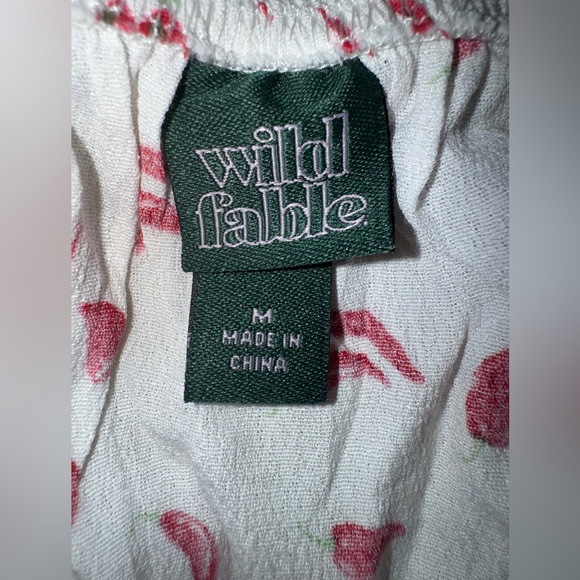 🌺 Wild Fable Red Pepper Halter Lace Dress - Picture 8 of 10